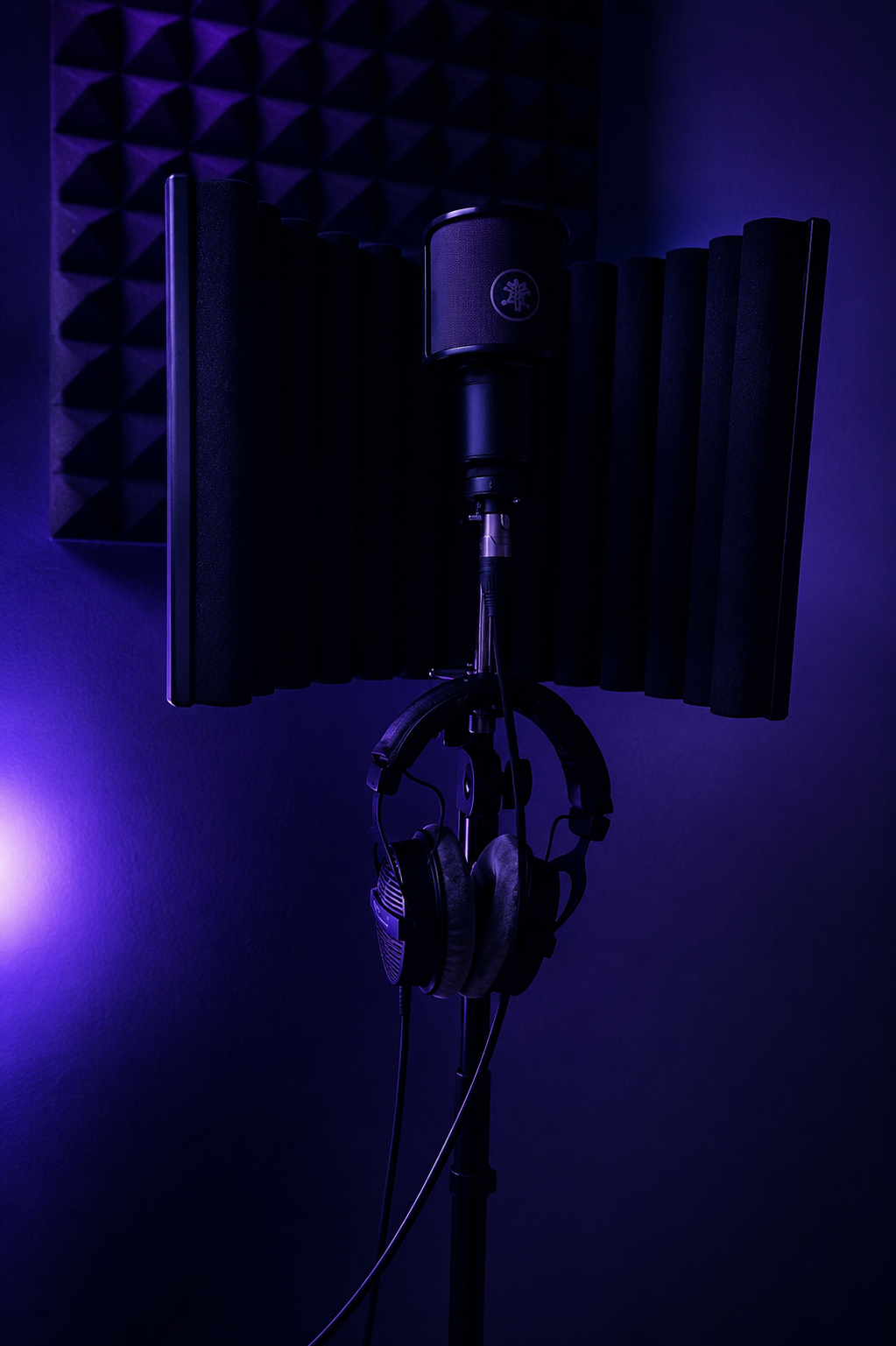 Culture Studio microphone setup